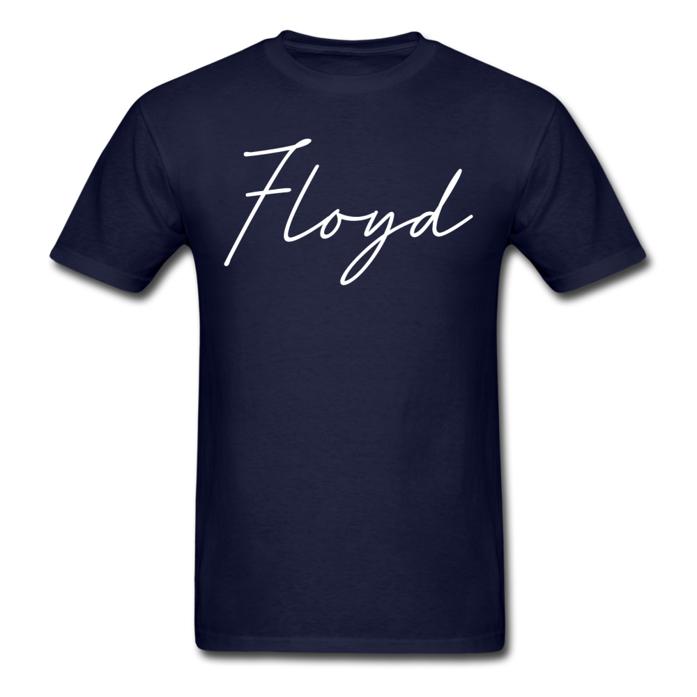 Floyd County Cursive T-Shirt - navy