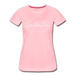 Gallatin County Cursive Women's T-Shirt - pink