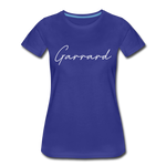 Garrard County Cursive Women's T-Shirt - royal blue