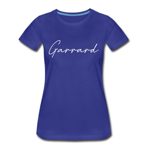 Garrard County Cursive Women's T-Shirt - royal blue