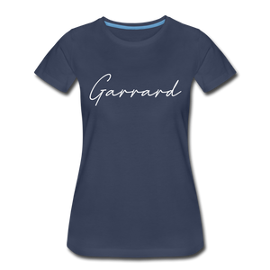 Garrard County Cursive Women's T-Shirt - navy