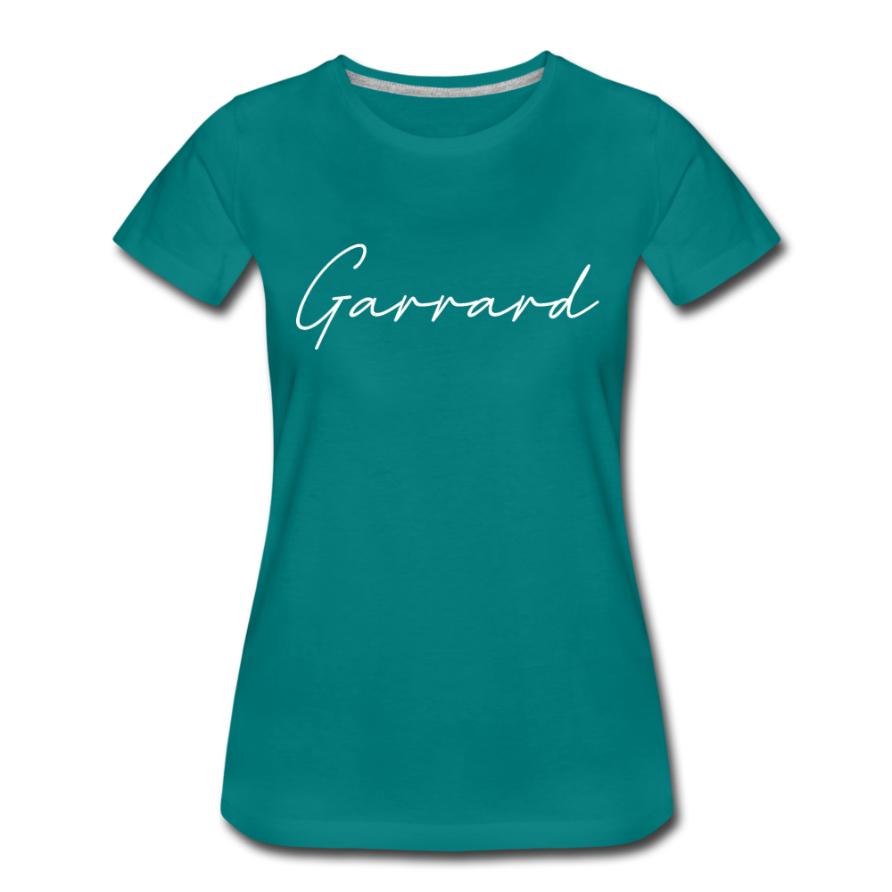 Garrard County Cursive Women's T-Shirt - teal