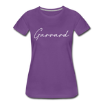 Garrard County Cursive Women's T-Shirt - purple