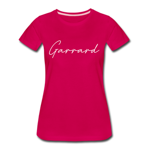 Garrard County Cursive Women's T-Shirt - dark pink