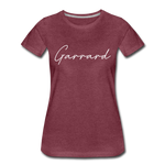 Garrard County Cursive Women's T-Shirt - heather burgundy