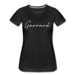 Garrard County Cursive Women's T-Shirt - charcoal gray