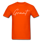 Grant County Cursive T-Shirt - orange