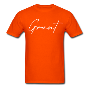 Grant County Cursive T-Shirt - orange