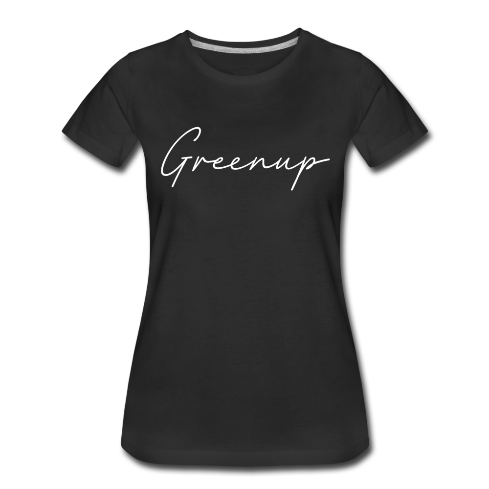 Greenup County Cursive Women's T-Shirt - black