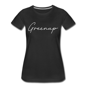 Greenup County Cursive Women's T-Shirt - black