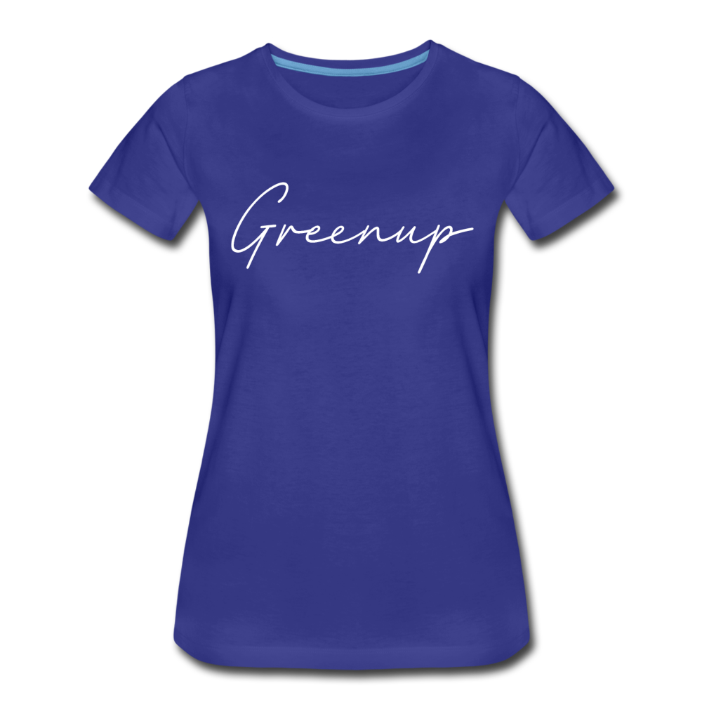 Greenup County Cursive Women's T-Shirt - royal blue