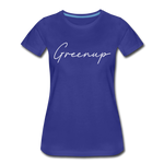 Greenup County Cursive Women's T-Shirt - royal blue