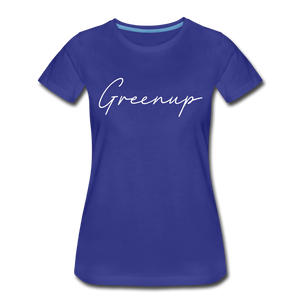 Greenup County Cursive Women's T-Shirt - royal blue