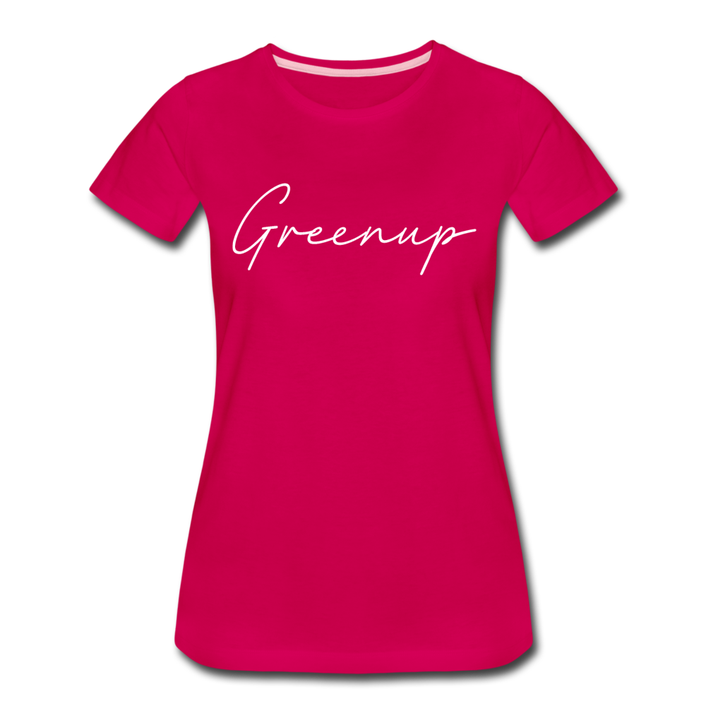 Greenup County Cursive Women's T-Shirt - dark pink