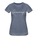 Greenup County Cursive Women's T-Shirt - heather blue