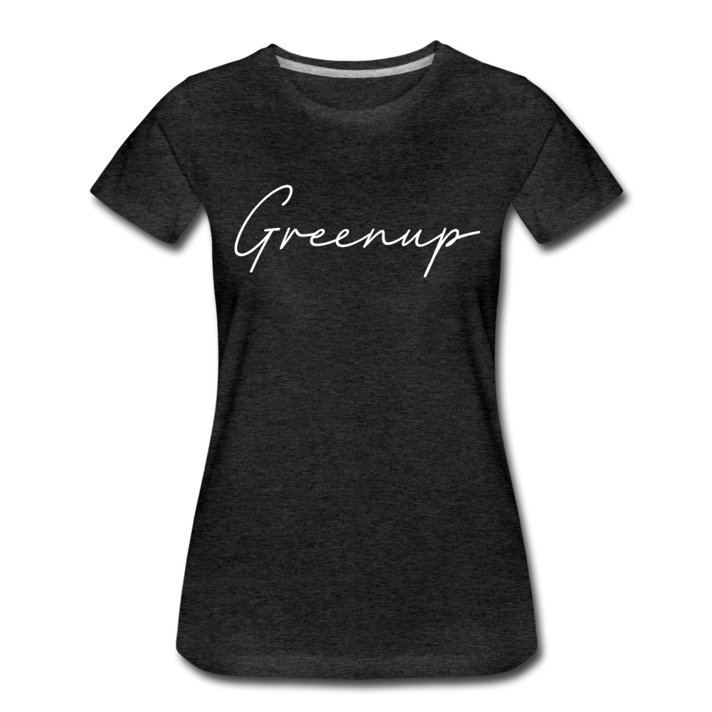 Greenup County Cursive Women's T-Shirt - charcoal gray