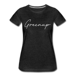 Greenup County Cursive Women's T-Shirt - charcoal gray