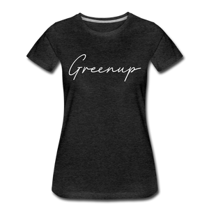 Greenup County Cursive Women's T-Shirt - charcoal gray