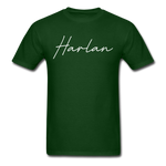 Harlan County Cursive T-Shirt - forest green