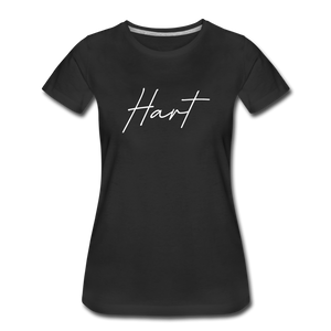 Hart County Cursive Women's T-Shirt - black