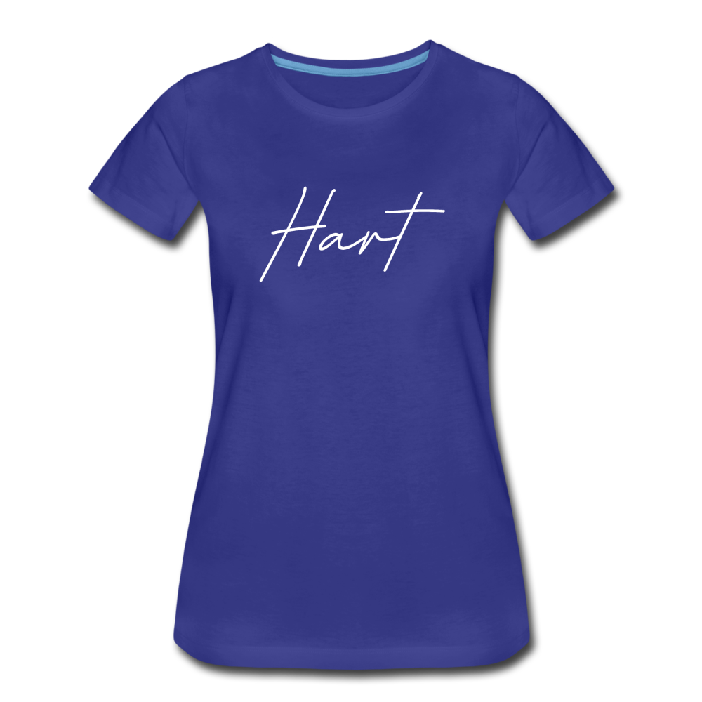 Hart County Cursive Women's T-Shirt - royal blue