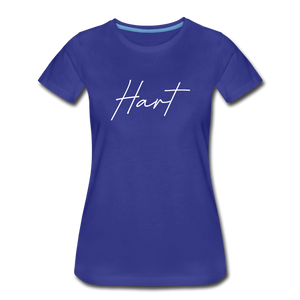 Hart County Cursive Women's T-Shirt - royal blue