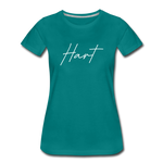 Hart County Cursive Women's T-Shirt - teal