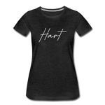 Hart County Cursive Women's T-Shirt - charcoal gray