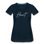 Hart County Cursive Women's T-Shirt - deep navy