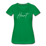 Hart County Cursive Women's T-Shirt - kelly green