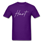 Hart County Cursive T-Shirt - purple