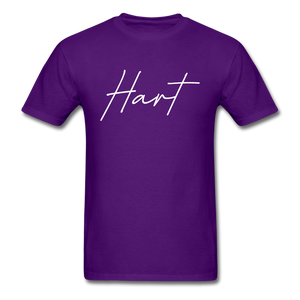 Hart County Cursive T-Shirt - purple