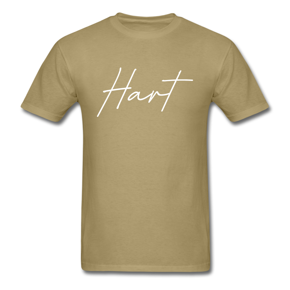 Hart County Cursive T-Shirt - khaki