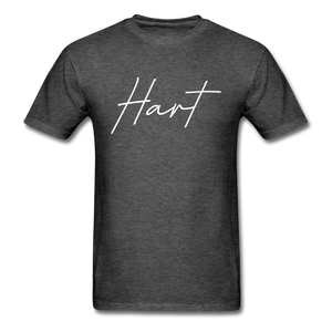 Hart County Cursive T-Shirt - heather black