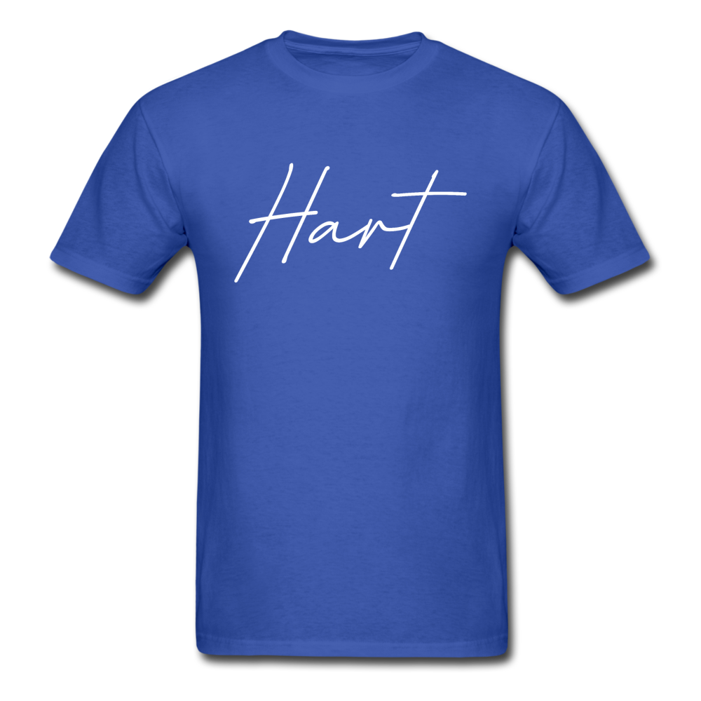 Hart County Cursive T-Shirt - royal blue