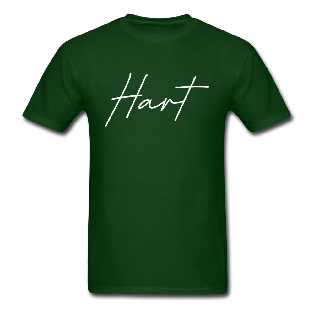 Hart County Cursive T-Shirt - forest green