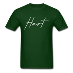 Hart County Cursive T-Shirt - forest green