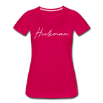 Hickman County Cursive Women's T-Shirt - dark pink