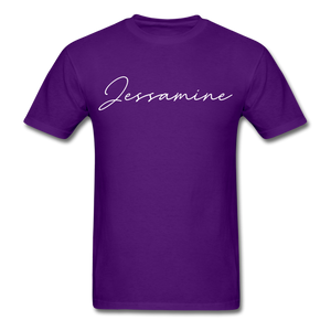 Jessamine County Cursive T-Shirt - purple