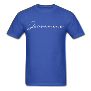 Jessamine County Cursive T-Shirt - royal blue