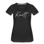 Knott County Cursive Women's T-Shirt - black