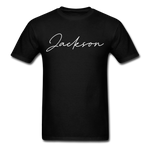 Jackson County Cursive T-Shirt - black