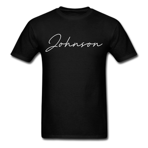 Johnson County Cursive T-Shirt - black