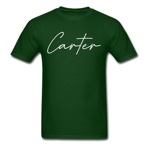 Carter County Cursive T-Shirt - forest green