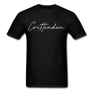 Crittenden County Cursive T-Shirt - black