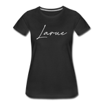 Larue County Cursive Women's T-Shirt - black