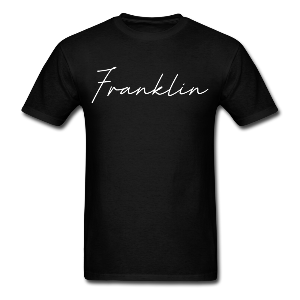 Franklin County Cursive T-Shirt - black
