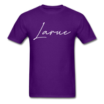 Larue County Cursive T-Shirt - purple