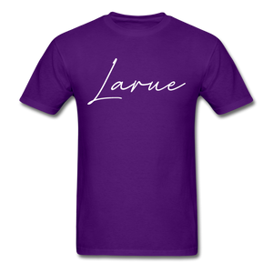 Larue County Cursive T-Shirt - purple
