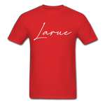 Larue County Cursive T-Shirt - red